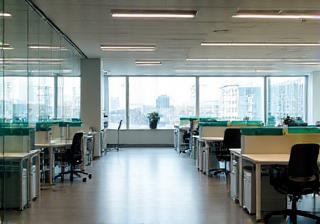 Modern Amsterdam office, cleaned by SchoonmaakMeesters team
