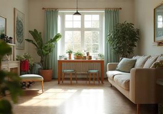 Immaculate Amsterdam family home interior, cleaned